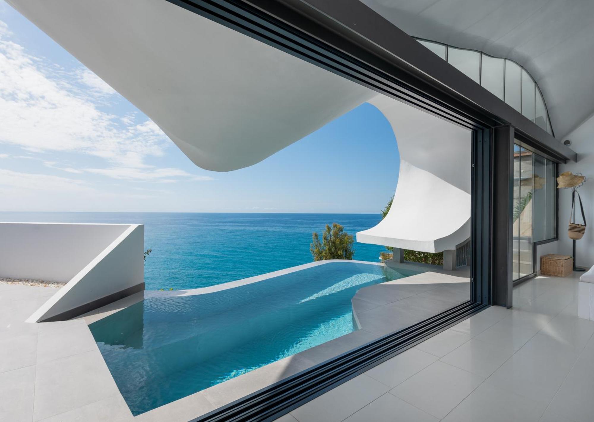 Rentitspain Casa Del Acantilado Piscina Climatizada Salobreña Exterior foto